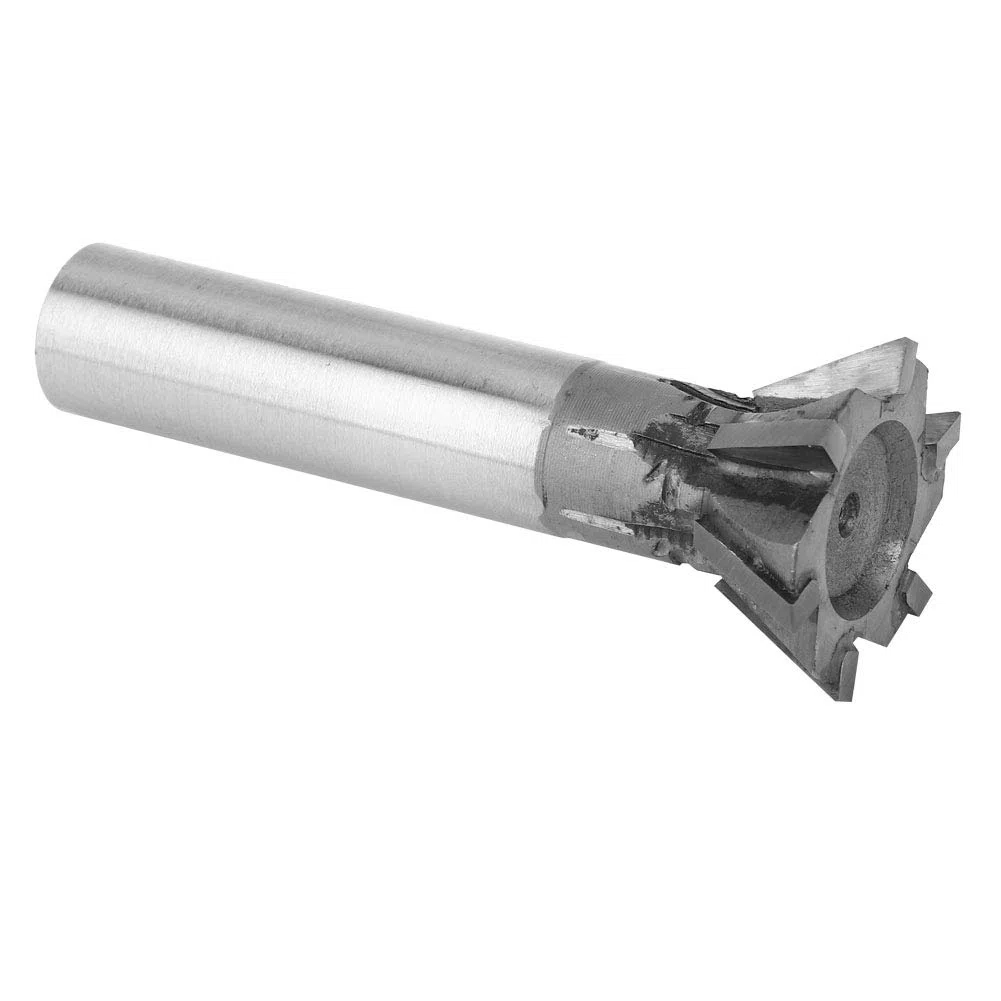Fresa de Ranura de de Milano de 6 Flautas de Alta Dureza, Herramienta para Trabajar Metales Cementados de Carburo, 40mm X 102mm para Ingenieros