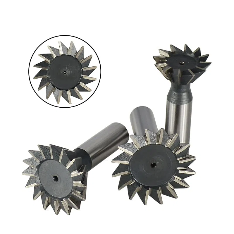 Fresa de cola de milano 45 55 60 grados, fresas de extremo HSS, máquina CNC de acero de alta velocidad, broca de enrutador, herramienta de ranurado de corte de Metal, 1 ud. ( Size : 10x60 Degrees )