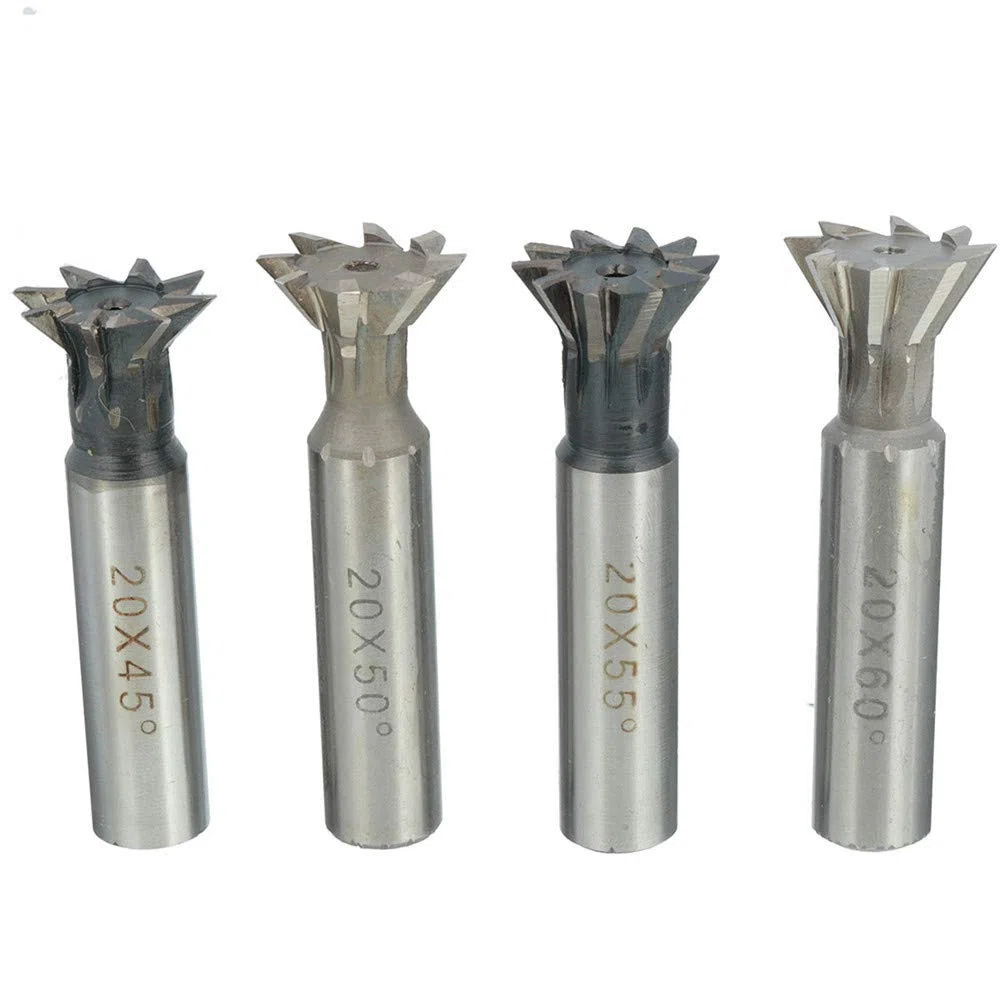 20Mm 45/50/55/60 Grados Cortador De Cola De Milano Cortador De Fresas De Corte Fresa - 55 °