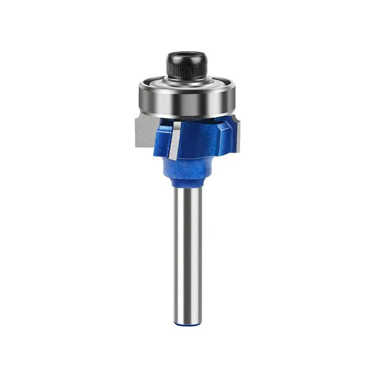 Fresa for carpintería de 6 mm y 1/4", cortadora de bordes de 4 dientes, 1 unidad/3 unidades, R1 mm, R2 mm y R3 mm(6mm X R1)