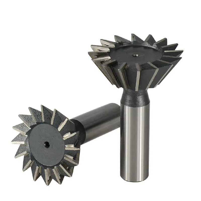 Fresa de cola de milano 45 55 60 grados, fresas de extremo HSS, máquina CNC de acero de alta velocidad, broca de enrutador, herramienta de ranurado de corte de Metal, 1 ud. ( Size : 10x60 Degrees )