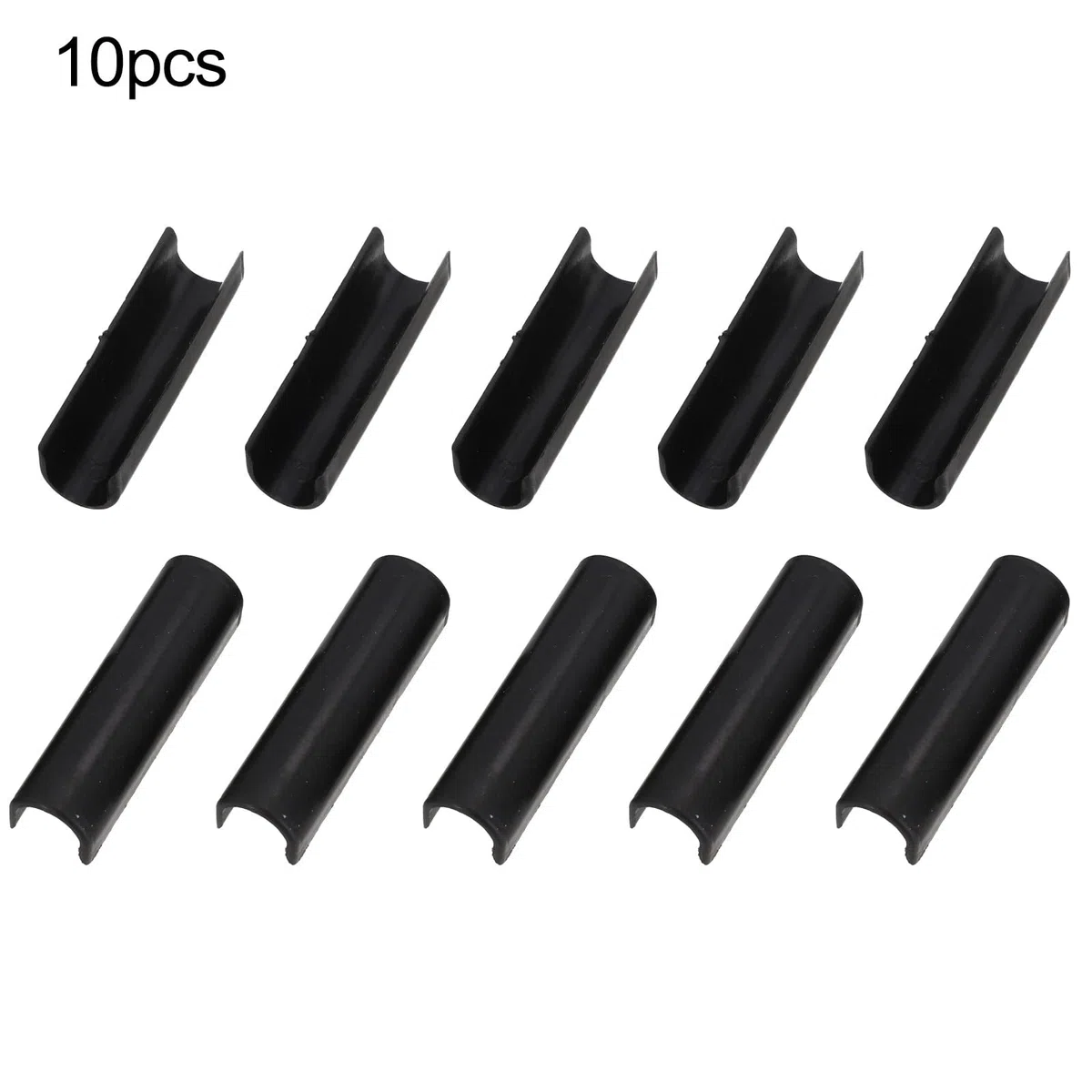 Fundas protectoras para cortador de azulejos en forma de U para putter manual de azulejos, paquete de 10 piezas, cubiertas de plástico para azulejos de cerámica y porcelana, 45 x 12 (10 unidades, rojo