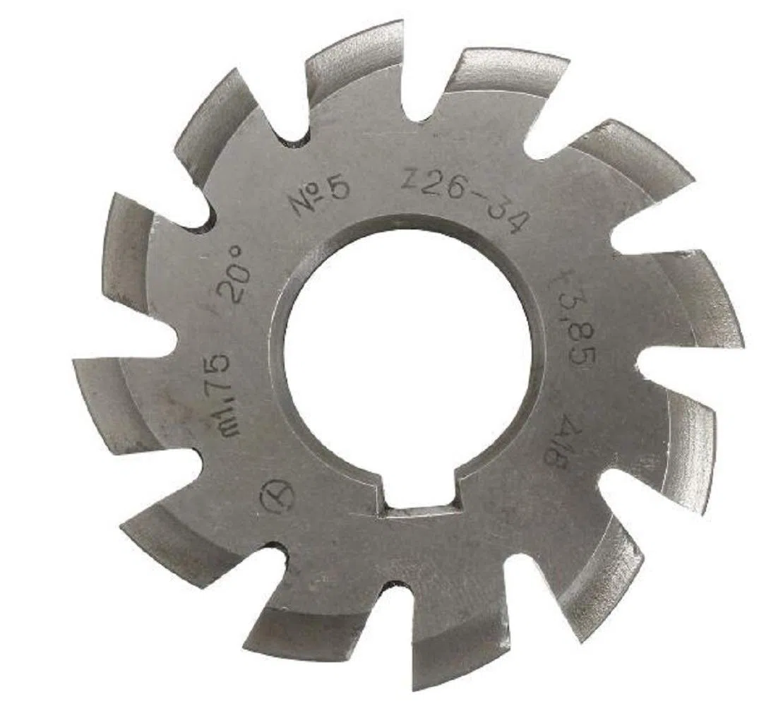 1 Uds Módulo 1,75 PA20 HSS # 1-8 Cortador De Fresado De Engranajes Intrincados Diámetro Interior 22mm (#5)