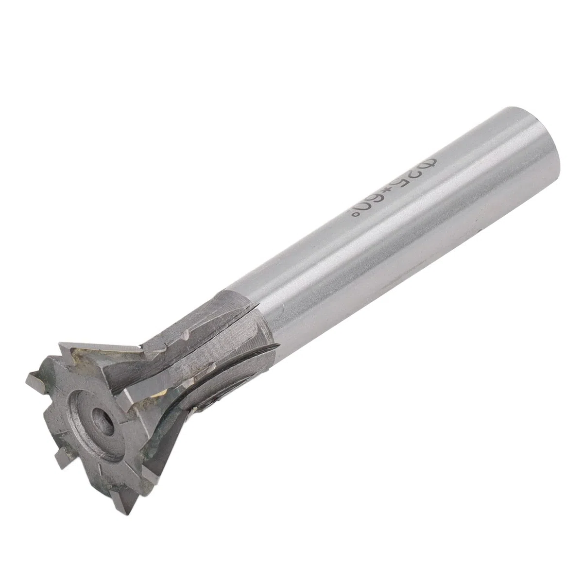 Vástago Recto de de Milano de 6 Flautas de de Milano de 25mm de Diámetro y 60 Grados para Torno