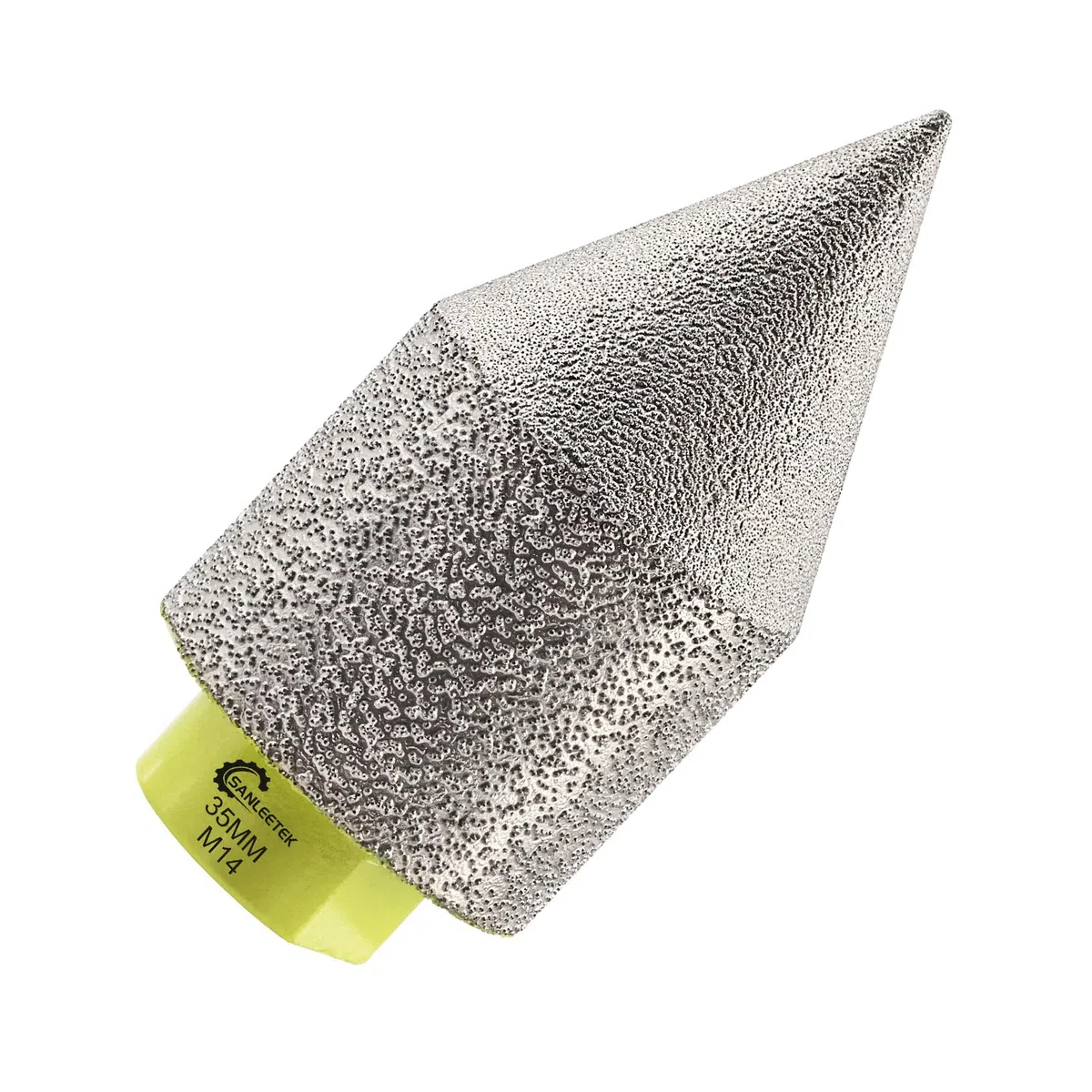 Broca de Chaflán Diamante 35mm - Fresa de Diamante para Agrandar y Forma a Agujeros Existentes en Azulejos Porcelana Cerámica Granito Mármol M14 Rosca SANLEETEK