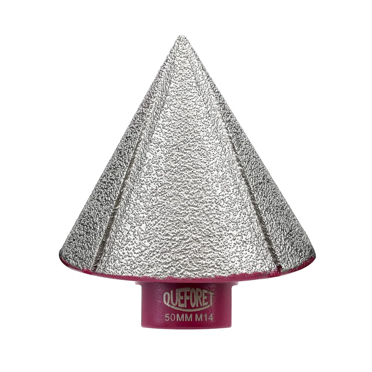 Broca de Chaflán de Diamante 50mm x M14 - Fresa para Biselar Amolar Recortar Agujeros en Cerámica Porcelánico Azulejos Mármol Granito