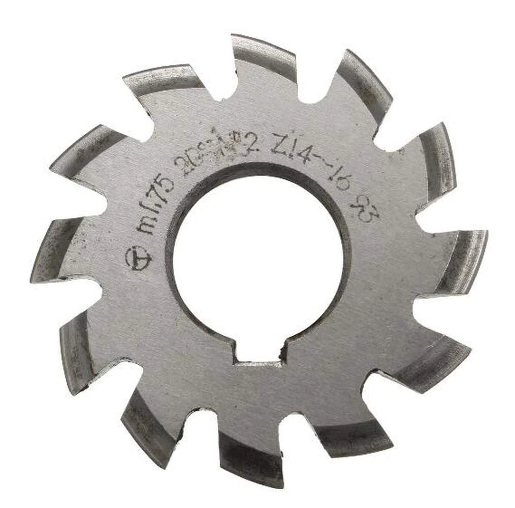 1 Uds Módulo 1,75 PA20 HSS # 1-8 Cortador De Fresado De Engranajes Intrincados Diámetro Interior 22mm (#5)