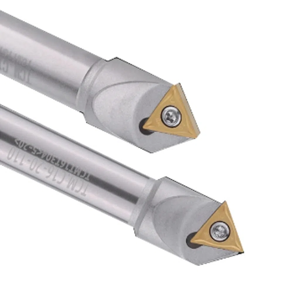 Fresas para chaflanes，Fresas para madera TCM herramienta de chaflán de 45 grados 12 16 20 Mm C20-40-120 torno CNC fresa de acero de tungsteno fresa de extremo de inserción de carburo TCMT(C16 20 110)