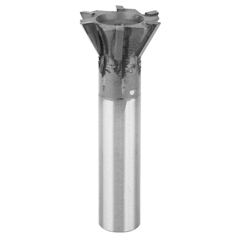 Fresa de Ranura de de Milano de 6 Flautas de Alta Dureza, Herramienta para Trabajar Metales Cementados de Carburo, 40mm X 102mm para Ingenieros