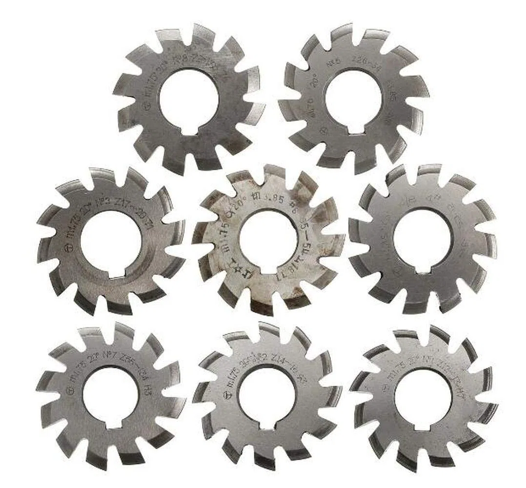 1 Uds Módulo 1,75 PA20 HSS # 1-8 Cortador De Fresado De Engranajes Intrincados Diámetro Interior 22mm (#5)