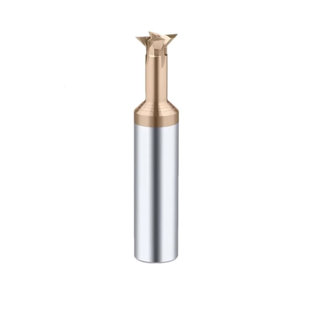 Herramienta CNC de 45, 60 y 75 grados, fresa de cola de milano de carburo for metal, fresa de chaflán de acero de tungsteno, 1 pieza(8 * 60MM*45)