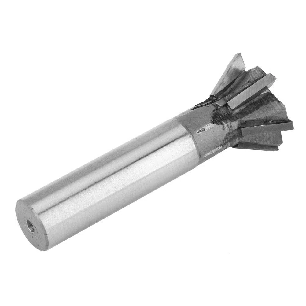 Fresa de Ranura de de Milano de 6 Flautas de Alta Dureza, Herramienta para Trabajar Metales Cementados de Carburo, 40mm X 102mm para Ingenieros