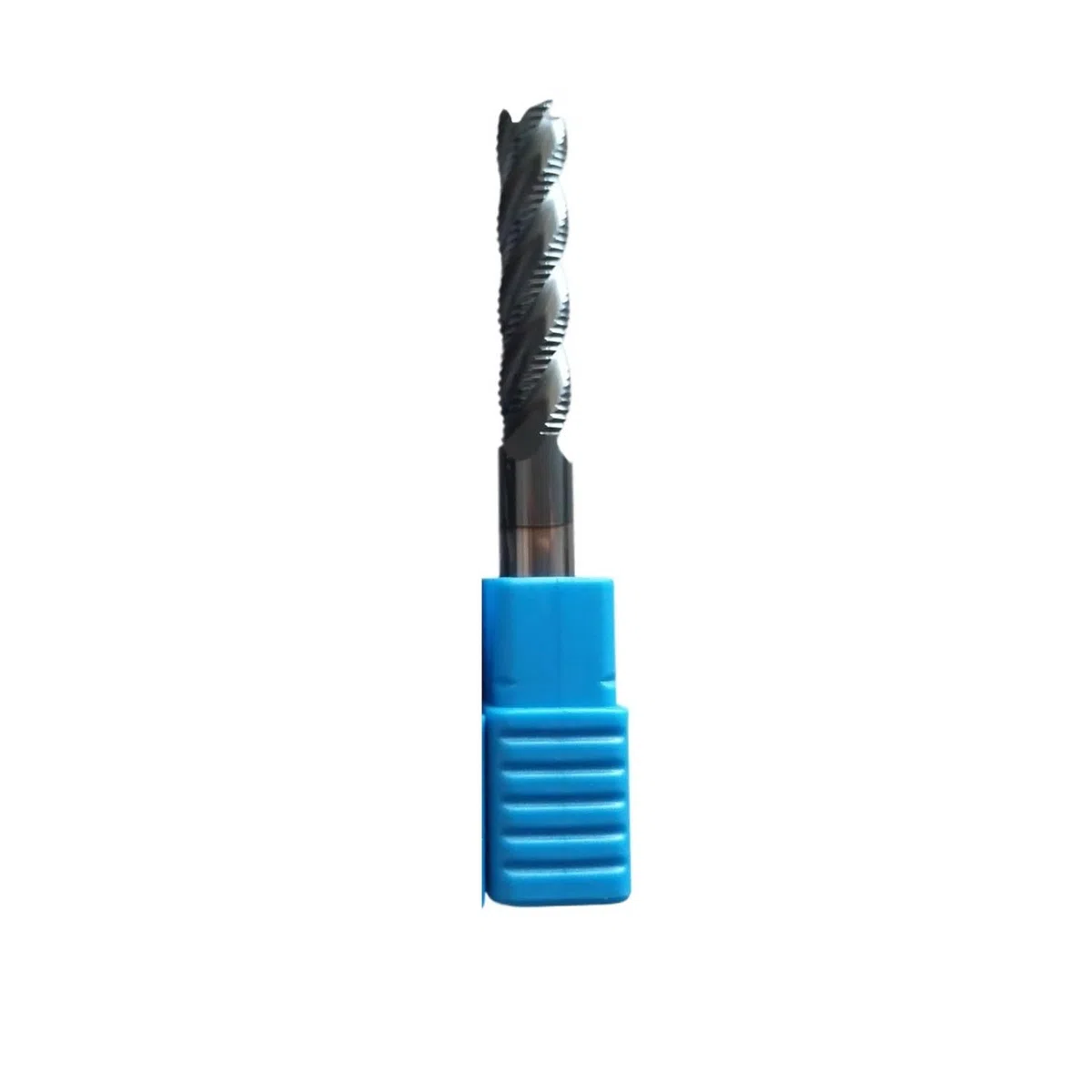 Vástago de 4mm, 6mm, 8mm, 10mm, 12mm, 4 flautas HRC45/55/60, fresa de extremo de desbaste, herramientas de fresado en espiral, fresas de maíz CNC(HRC60,D12x45x100L)
