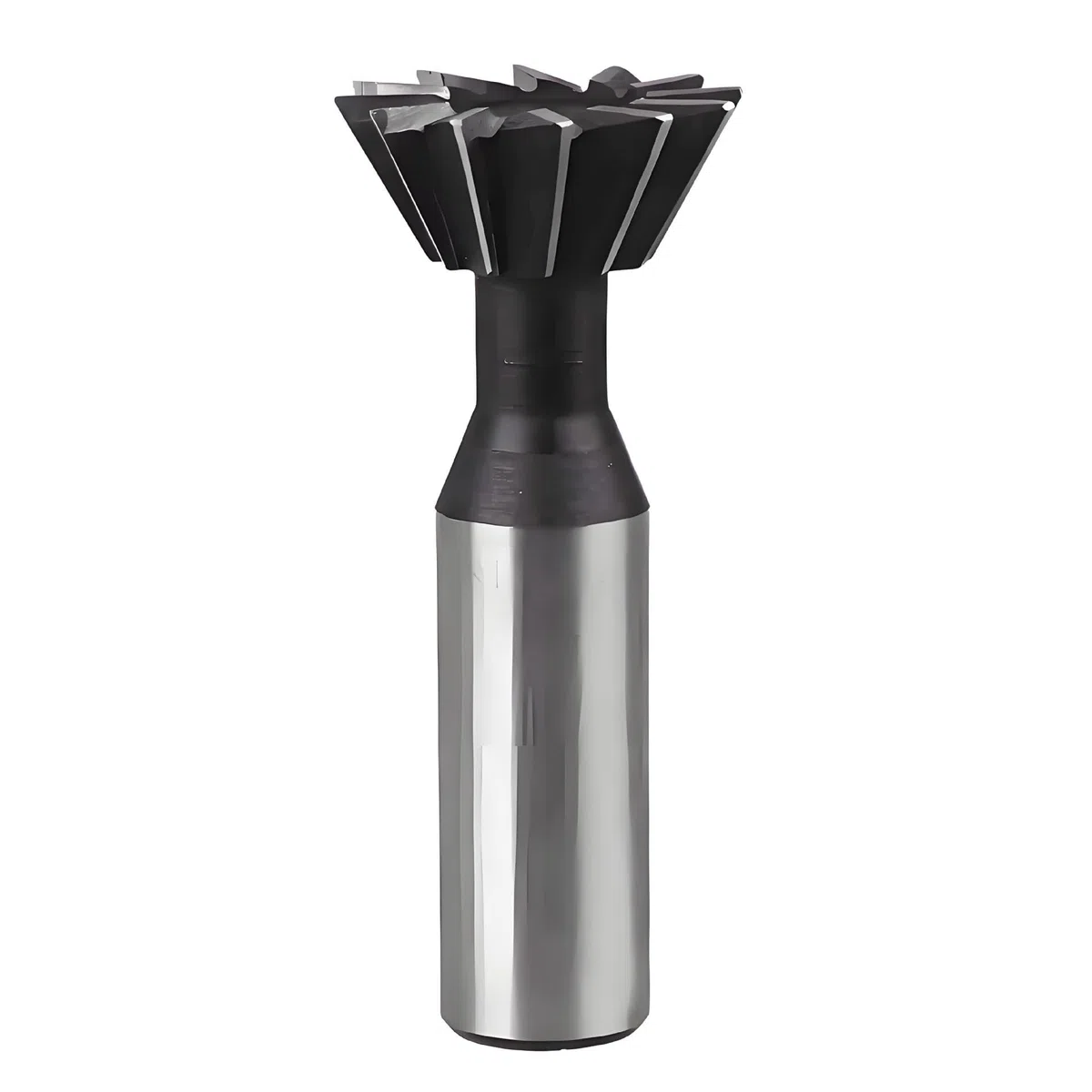 Fresa de cola de milano 45 55 60 grados HSS Fresas de extremo de acero de alta velocidad CNC Máquina de enrutador Bit cortador de metal herramienta de ranurado-12x45 grados
