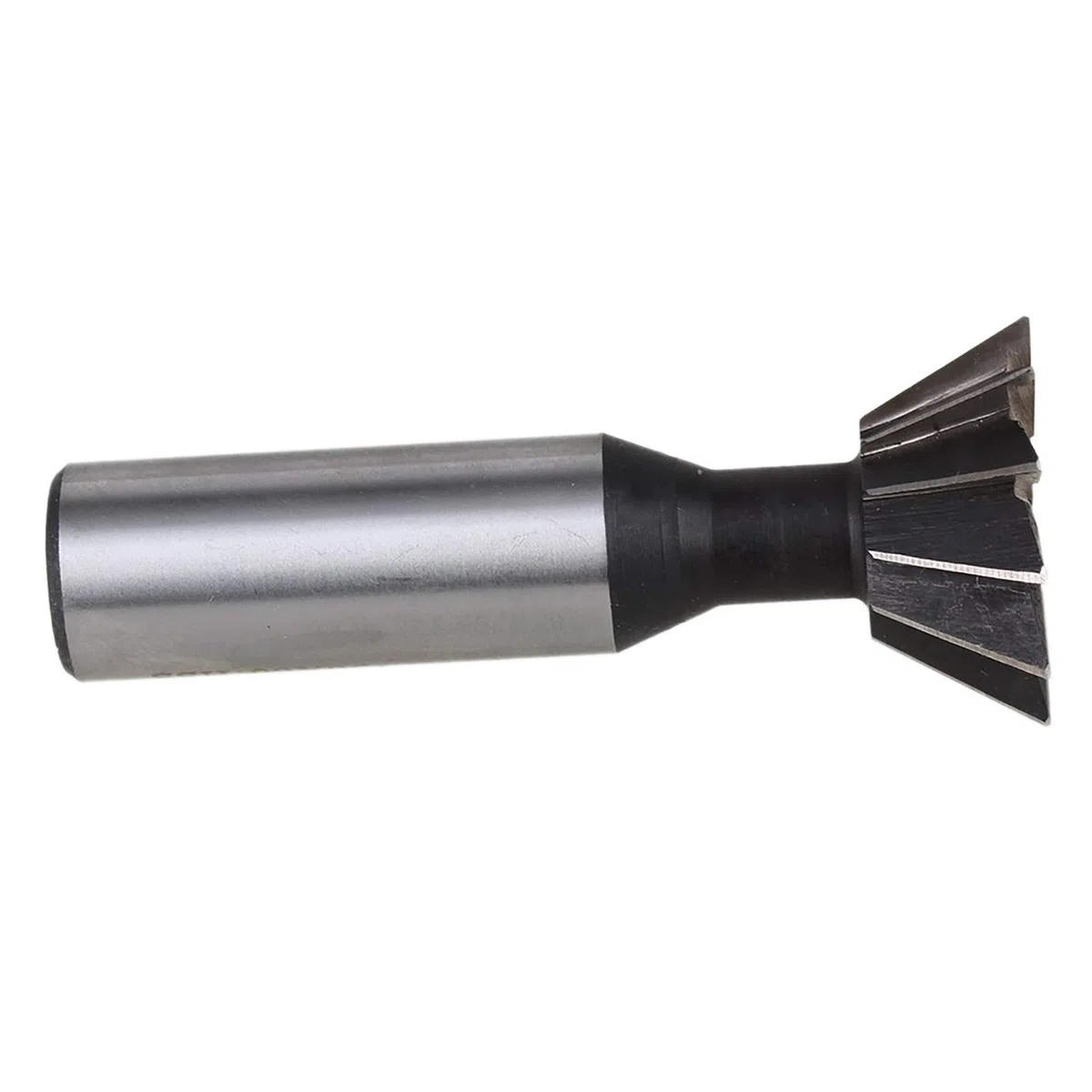 Fresa ranurada de cola de milano de doble filo HSS 12 mm x 60 °