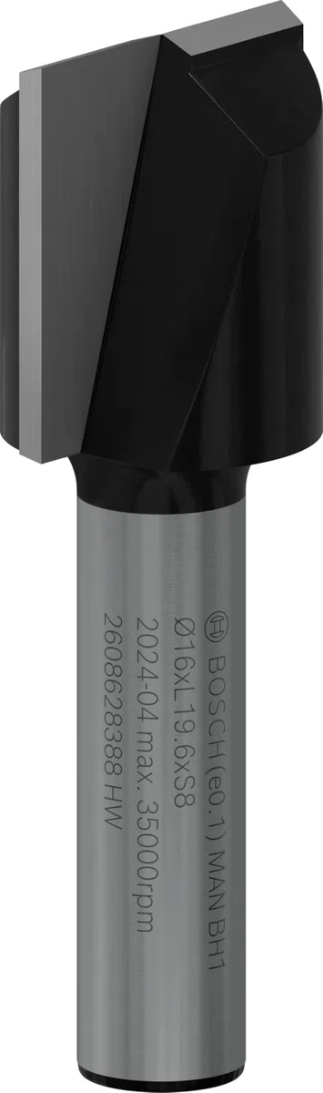 Bosch 2 608 628 388 - Fresas de ranurar - 8 mm, D1 16 mm, L 20 mm, G 51 mm (pack de 1)