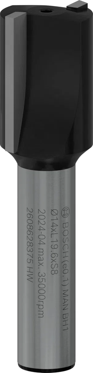 Bosch 2 608 628 375 - Fresas de ranurar - 8 mm, D1 14 mm, L 20 mm, G 51 mm (pack de 1)