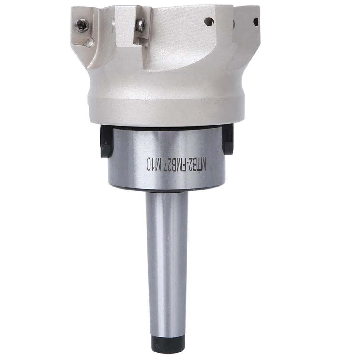 Kit de Fresado CNC con Cortador Frontal 80-27-6, 10 Insertos APMT1604, Portabrocas de Pinza, Llave, Junta y Tornillo de Tracción para Fresado Preciso