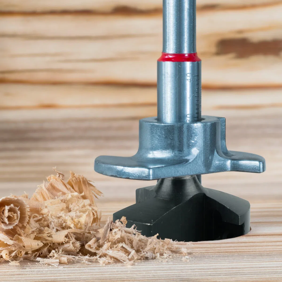 CPROSP Fresa Planadora de 8 mm para Madera Con 39 mm de Diámetro de Corte, 3 Cuchillas para Fresadora, Spoilboard para Alisado y Nivelación Profesional