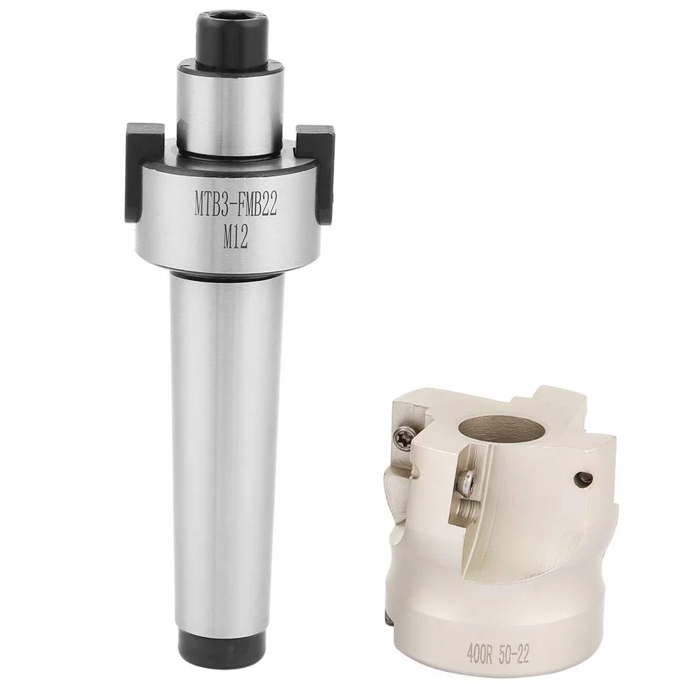 400R-50-22 Fresa de fresa frontal, MT3-FMB22 Extensión del soporte 10 piezas APMT1604 Insertos de carburo CNC