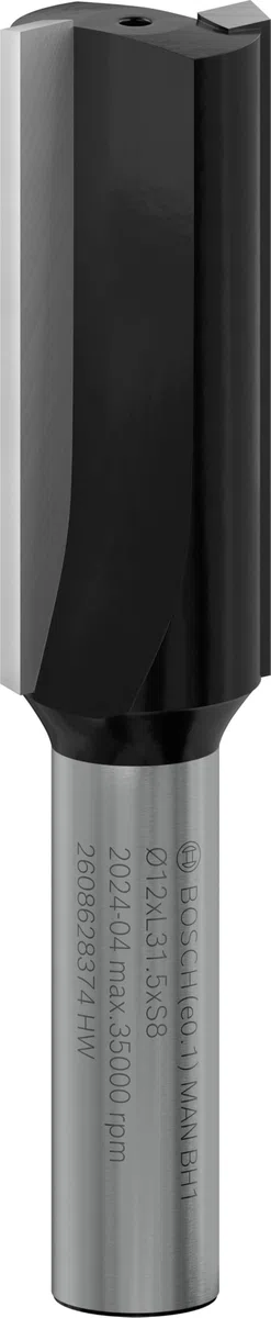 Bosch 2 608 628 374 - Fresas de ranurar - 8 mm, D1 12 mm, L 32 mm, G 62 mm (pack de 1)