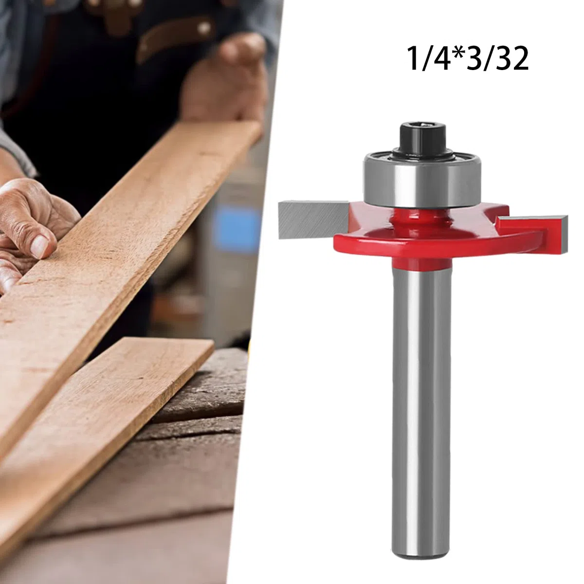 Fresa de ranura de disco de 2 mm de altura x 31 mm de diámetro para DIY CNC grabado máquina de corte de madera (rojo)