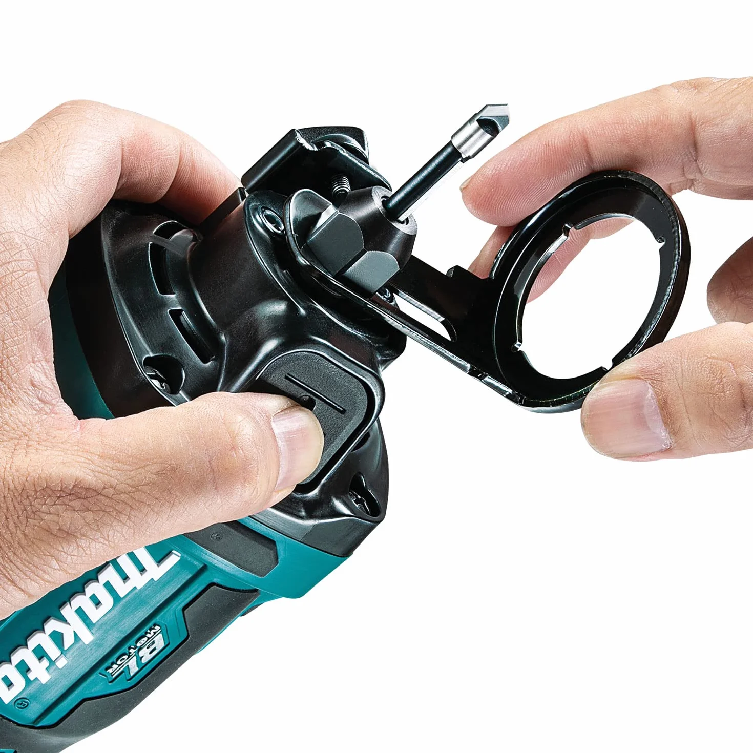 Makita DCO181Z Cortador Giratorio 18 V (sin batería, sin Cargador), Negro