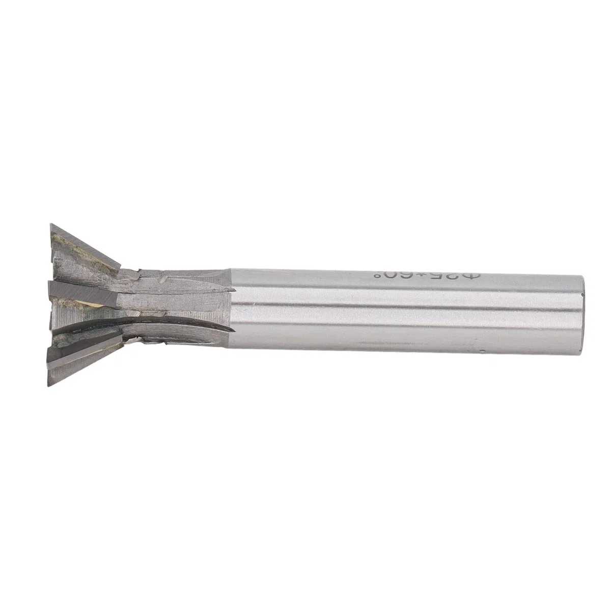 Vástago Recto de de Milano de 6 Flautas de de Milano de 25mm de Diámetro y 60 Grados para Torno