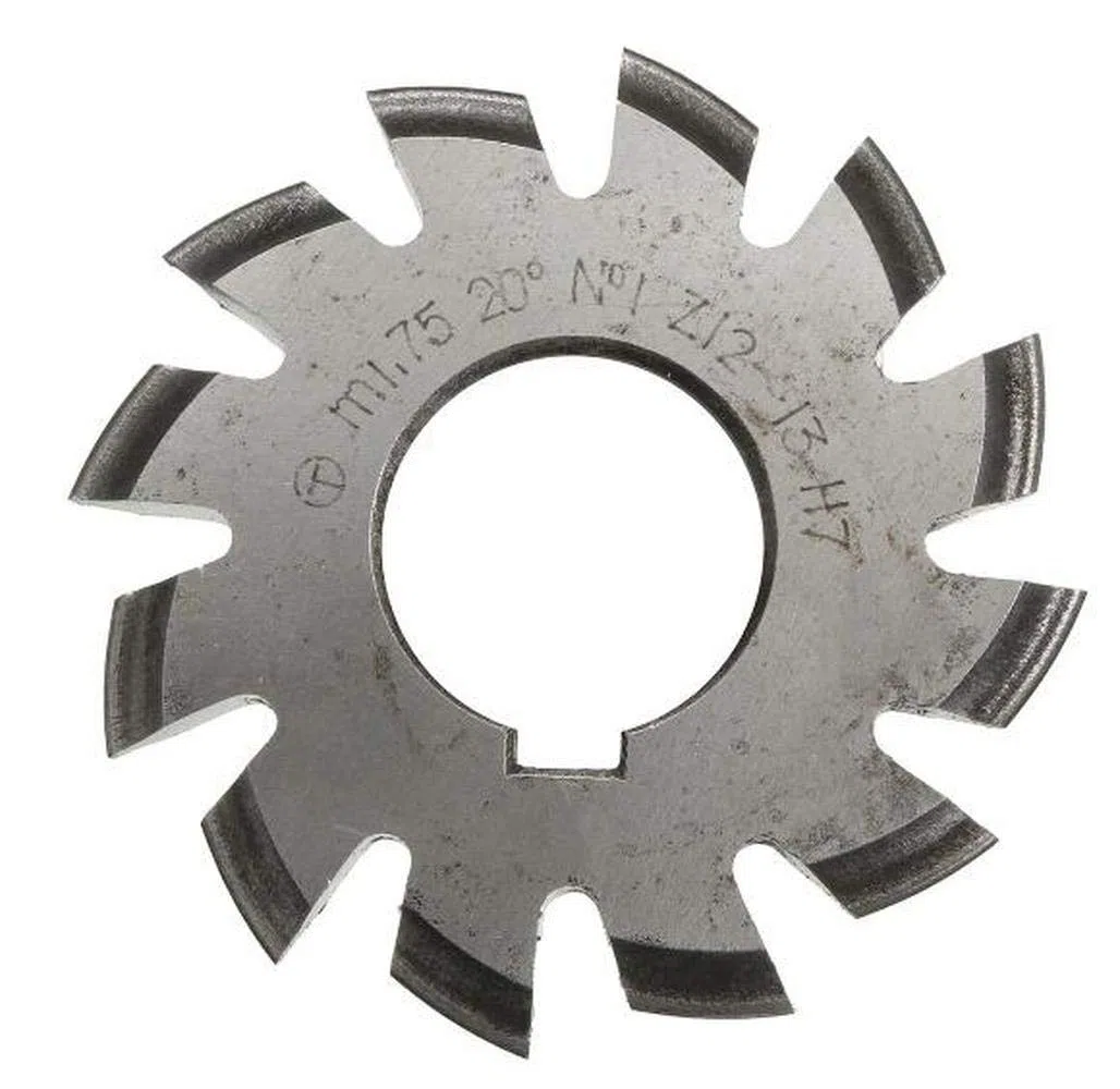 1 Uds Módulo 1,75 PA20 HSS # 1-8 Cortador De Fresado De Engranajes Intrincados Diámetro Interior 22mm (#5)