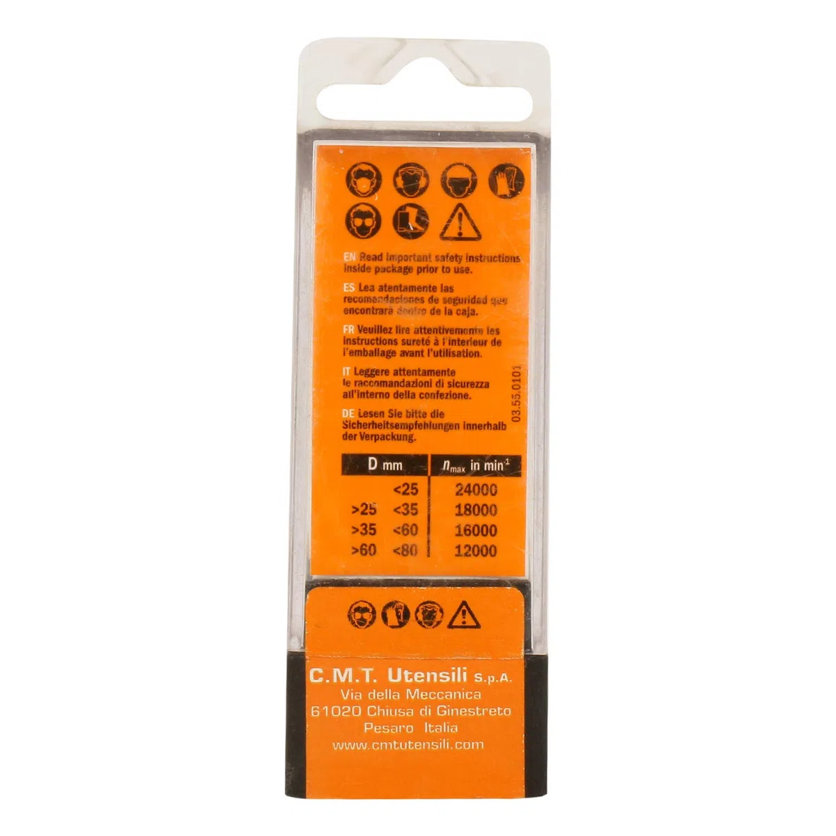 CMT Orange Tools 522.140.11 - Fresa para juntas z 1 hm d 14x18 s 12x30 dx