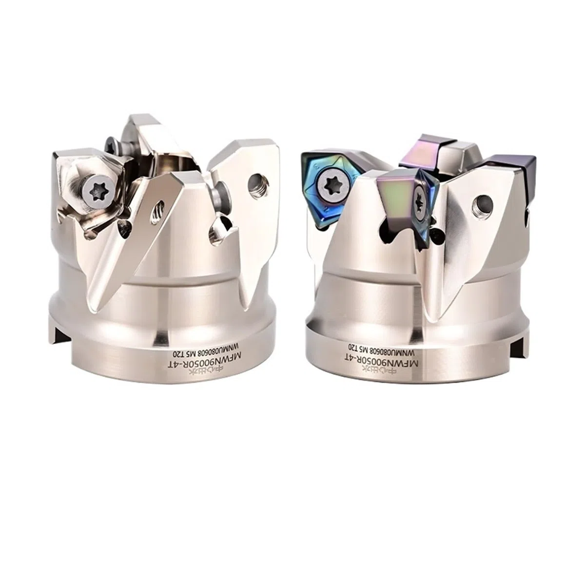 fresa frontal MFWN MFWN900 Cabezal de fresa pesada hexagonal de doble cara insertado con WNMU0806 combinado con portaherramientas BT NT HSK FMB(MFWN900-50-22-4T)